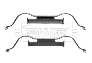 BORG & BECK Комплектующие, колодки дискового тормоза BBK1288